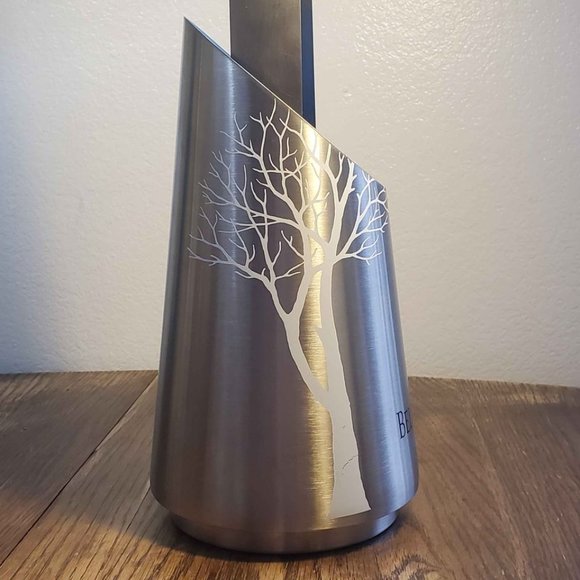 Belvedere Vodka Stainless Steel Ice Bucket Bottle Holder w/ Tongs & Foam Inserts - Picture 4 of 7